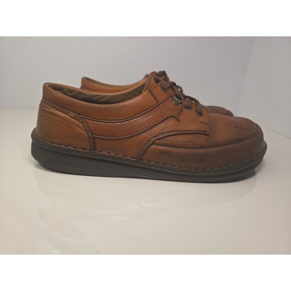 Vintage Retired Baltimore Birkenstock Brown Leather Womens 10 Mens 8 Broken In - Picture 8 of 12